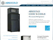 Tablet Screenshot of absocold.com